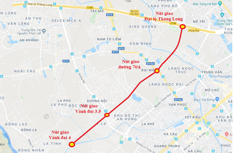 Qui hoạch giao thông Hà Nội: 4 đường sẽ mở ở phường Mễ Trì, Nam Từ Liêm - Ảnh 7. Qui hoạch giao thông Hà Nội: 4 đường sẽ mở ở phường Mễ Trì, Nam Từ Liêm - Ảnh 7.