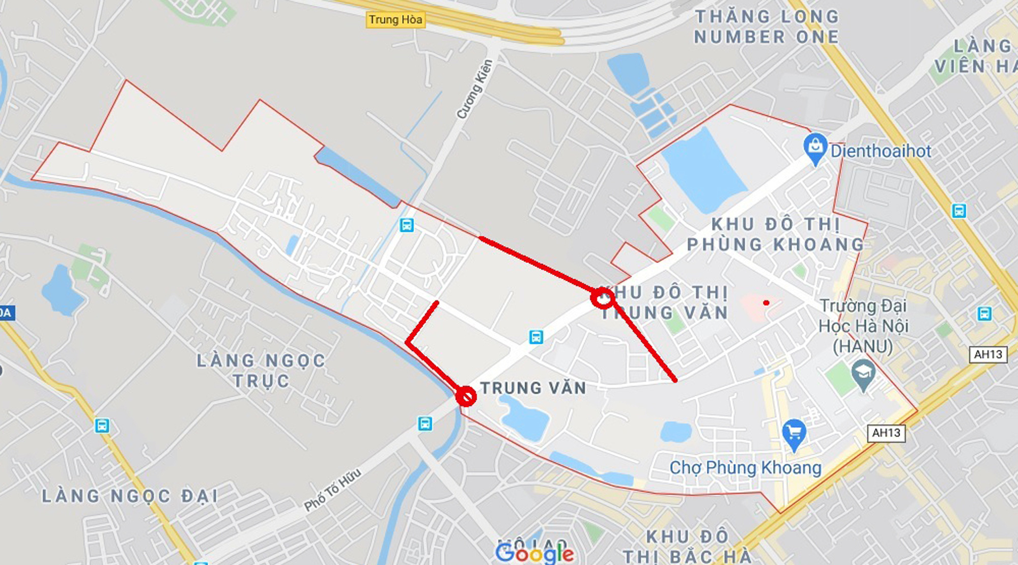 Tránh ùn tắc đường Tố Hữu qua Trung Văn như thế nào? - Ảnh 7. Tránh ùn tắc đường Tố Hữu qua Trung Văn như thế nào? - Ảnh 7.