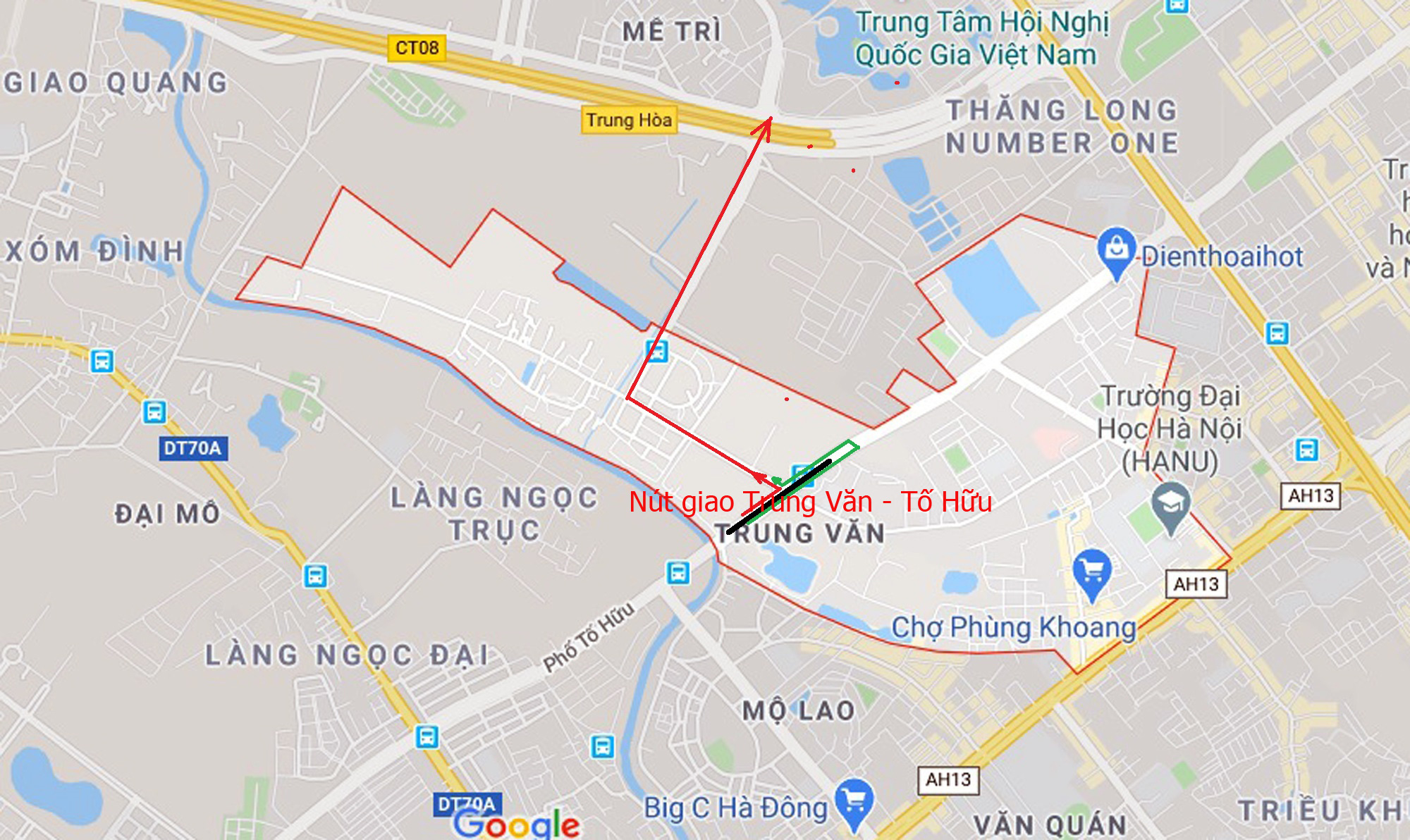 Tránh ùn tắc đường Tố Hữu qua Trung Văn như thế nào? - Ảnh 4. Tránh ùn tắc đường Tố Hữu qua Trung Văn như thế nào? - Ảnh 4.