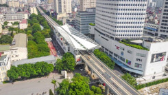 Gói thầu đầu tiên dự án đường sắt Nhổn - ga Hà Nội hoàn thành