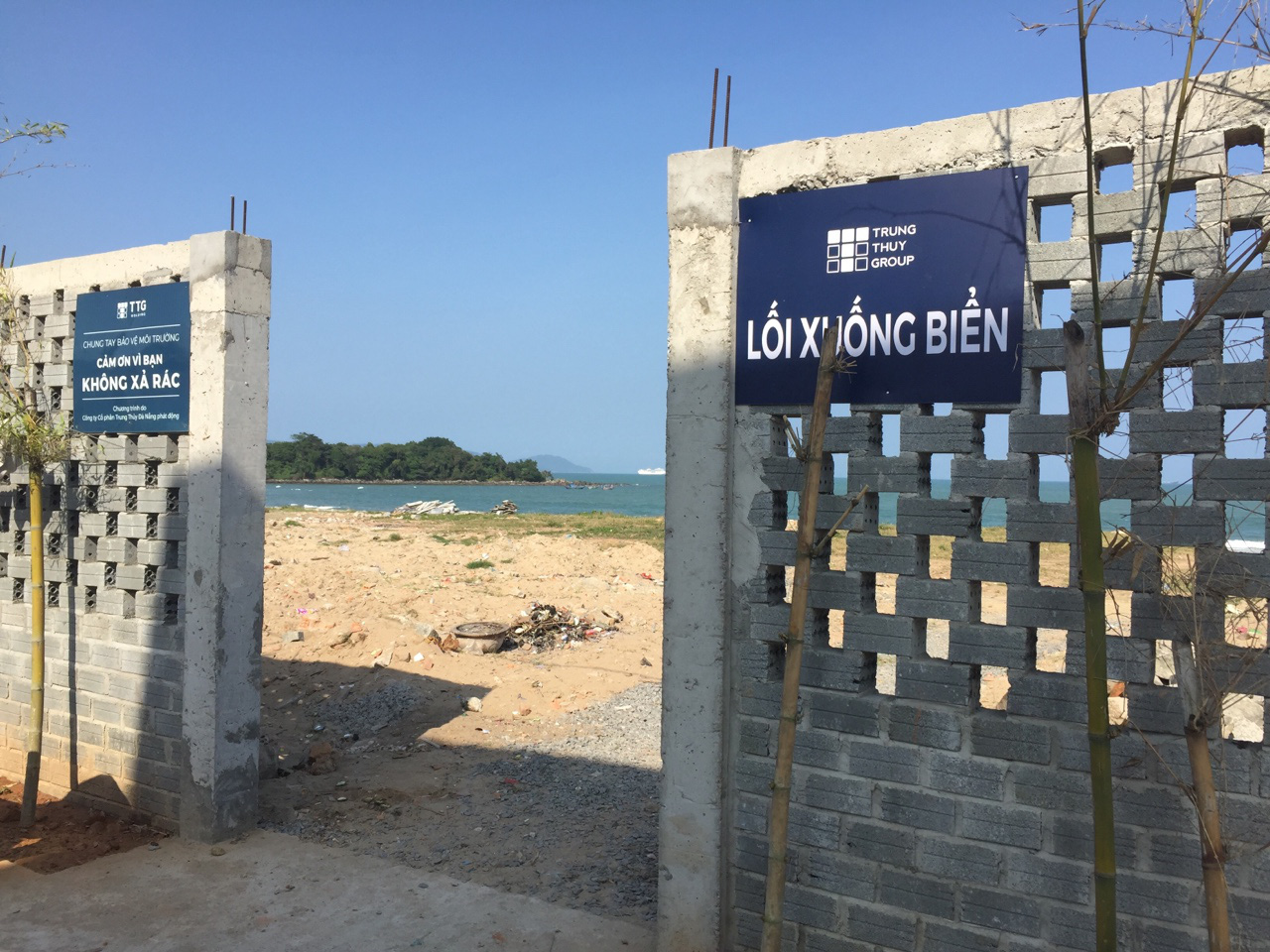 Trung Thủy Đà Nẵng đã bố trí 5 lối xuống biển tại dự án Khu du lịch sinh thái Nam Ô - Ảnh 1. Trung Thủy Đà Nẵng đã bố trí 5 lối xuống biển tại dự án Khu du lịch sinh thái Nam Ô - Ảnh 1.