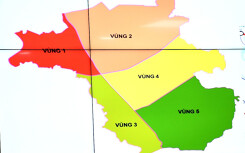 Long Thành được qui hoạch thành 5 phân vùng, phát triển thành vùng kinh tế động lực của Đồng Nai trong tương lai