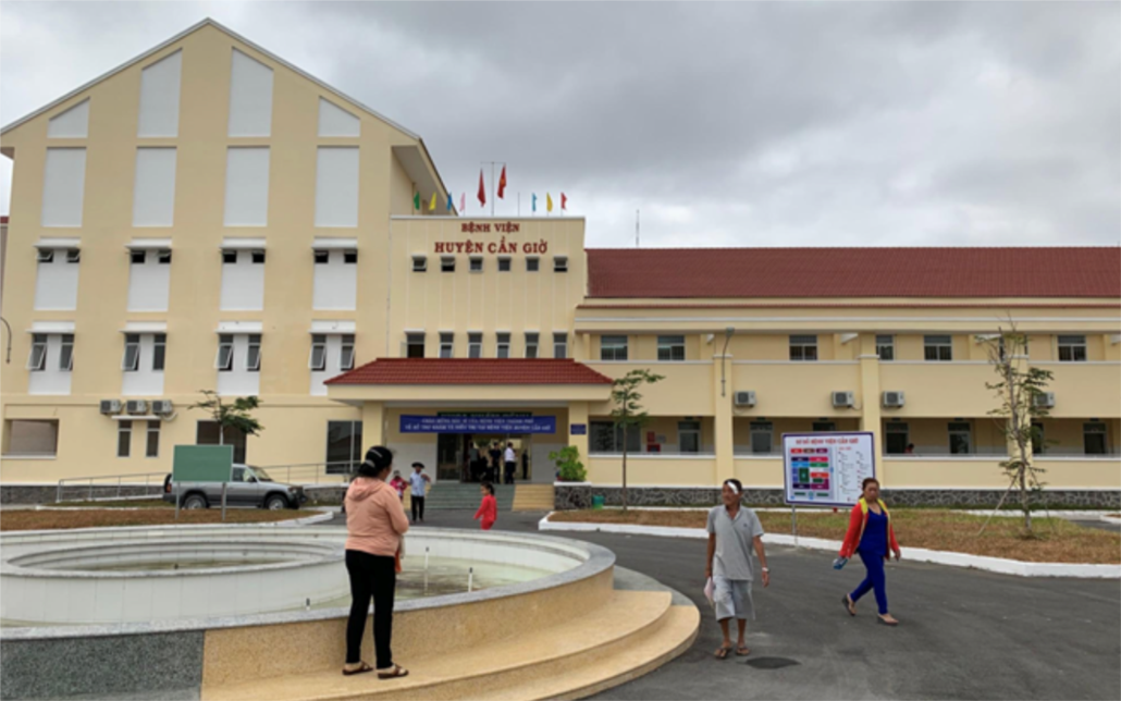 TP HCM: Bệnh viện huyện Cần Giờ thành nơi chuyên khoa điều trị Covid-19 - Ảnh 1. TP HCM: Bệnh viện huyện Cần Giờ thành nơi chuyên khoa điều trị Covid-19 - Ảnh 1.