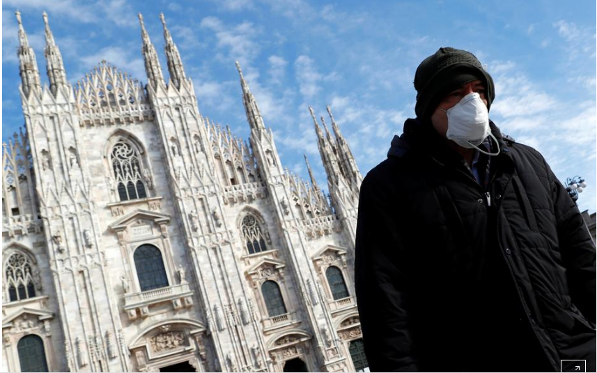 Italy quyết định phong tỏa toàn bộ đất nước, dịch virus corona tại châu Âu tiếp tục diễn biến phức tạp - Ảnh 1. Italy quyết định phong tỏa toàn bộ đất nước, dịch virus corona tại châu Âu tiếp tục diễn biến phức tạp - Ảnh 1.
