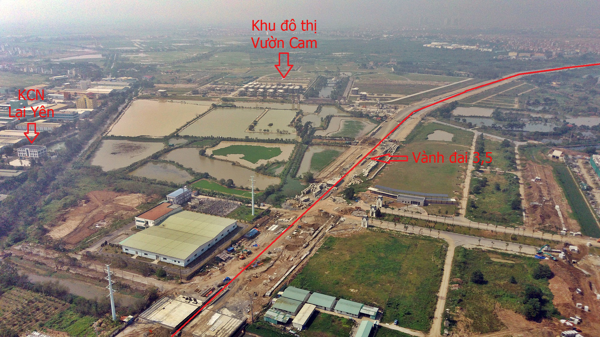 Những dự án hưởng lợi từ Vành đai 3,5 qua huyện Hoài Đức, Hà Nội - Ảnh 9. Những dự án hưởng lợi từ Vành đai 3,5 qua huyện Hoài Đức, Hà Nội - Ảnh 9.