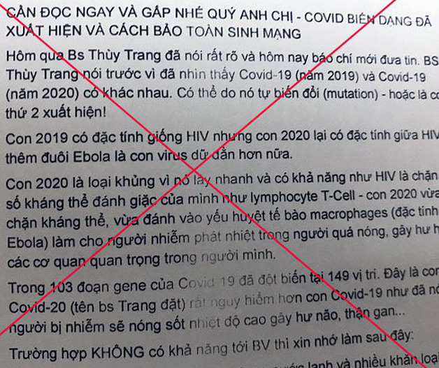 Xử lý người tung hình ảnh bịa đặt 'nữ bệnh nhân số 17 nguy kịch' - Ảnh 2. Xử lý người tung hình ảnh bịa đặt 'nữ bệnh nhân số 17 nguy kịch' - Ảnh 2.