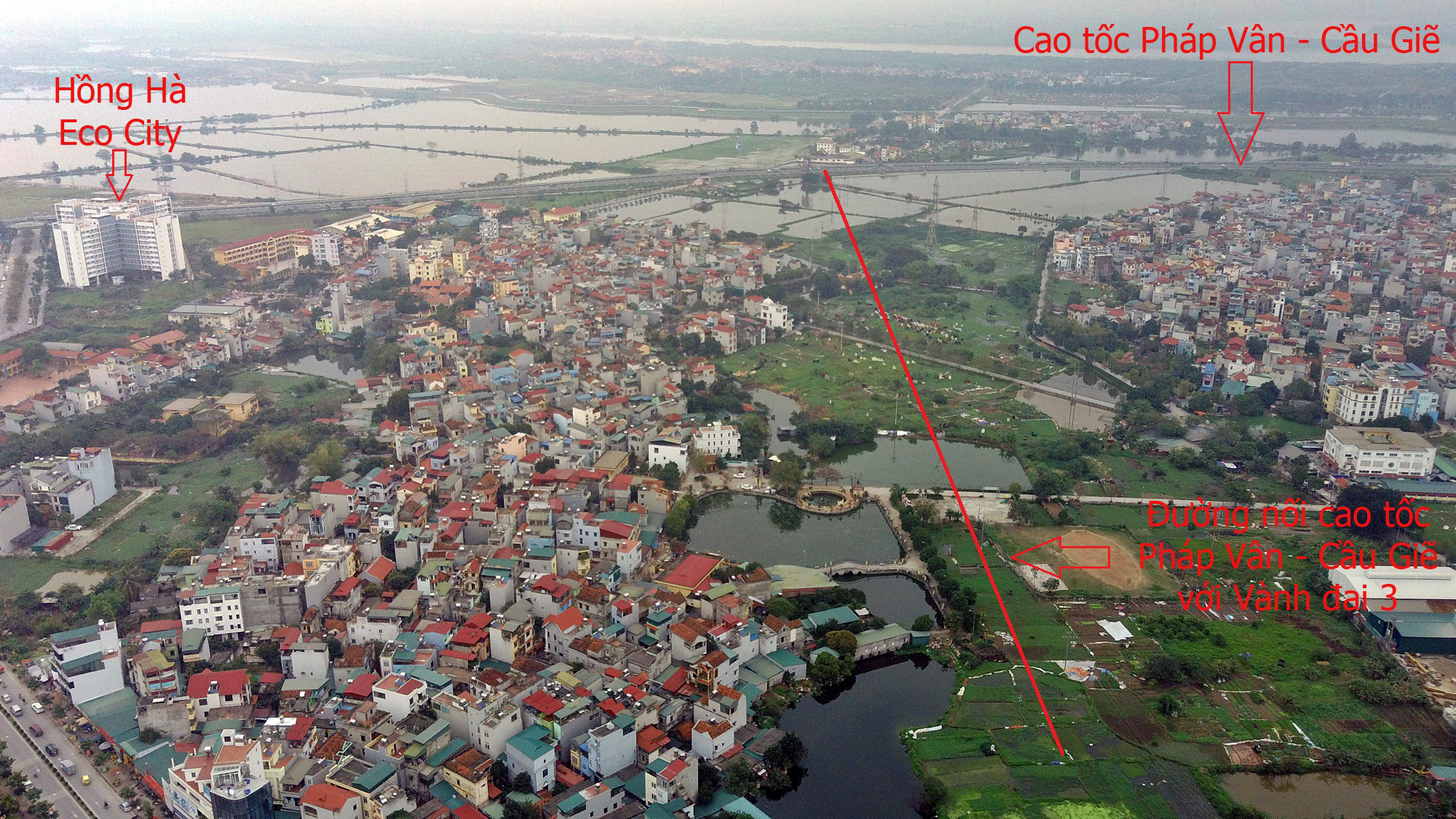 Những dự án hưởng lợi từ đường nối cao tốc Pháp Vân - Cầu Giẽ với Vành đai 3 - Ảnh 12. Những dự án hưởng lợi từ đường nối cao tốc Pháp Vân - Cầu Giẽ với Vành đai 3 - Ảnh 12.