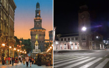 Hình ảnh trung tâm đô thị sầm uất của Italy hoang lạnh sau lệnh phong toả vì virus corona