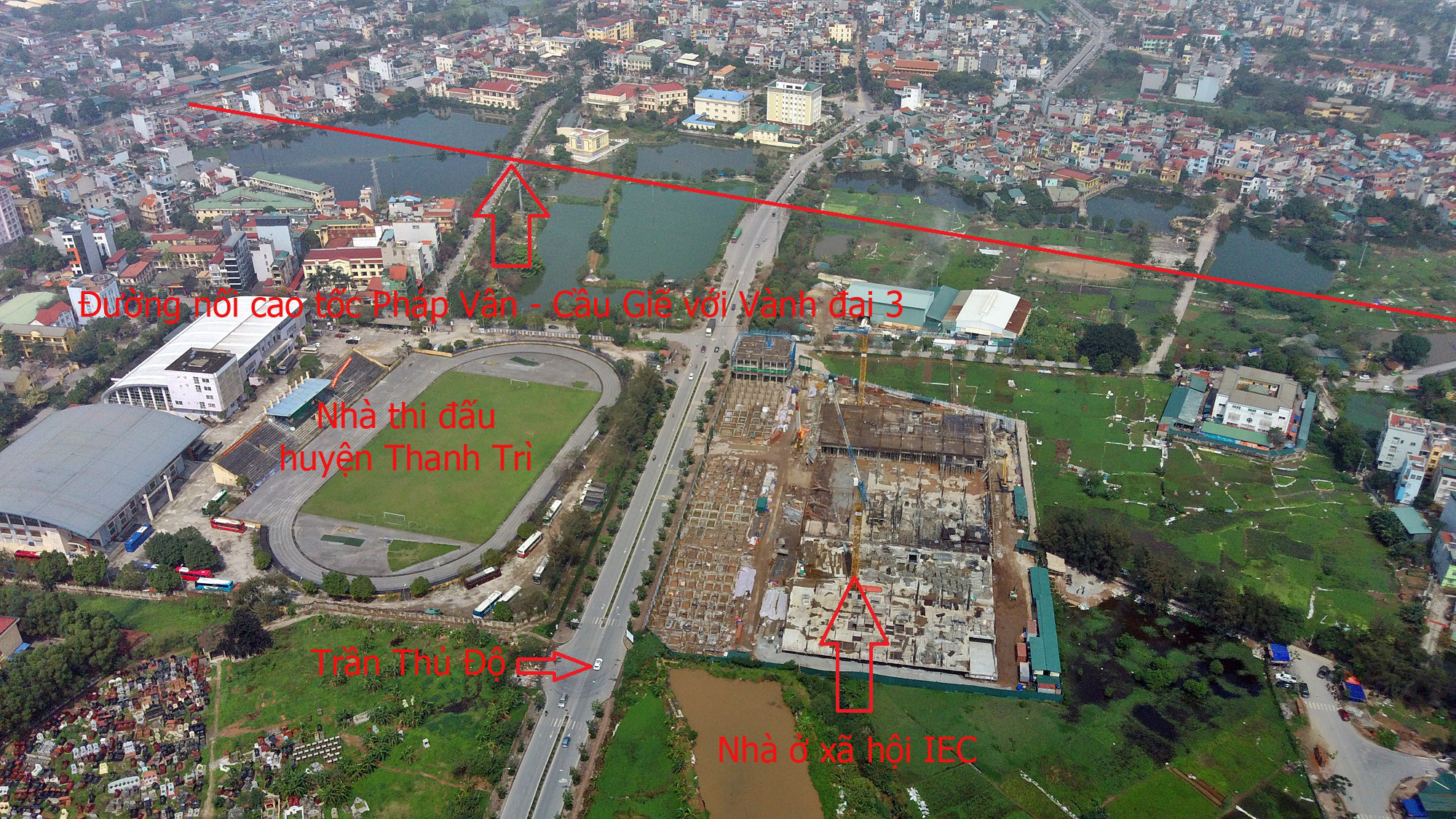 Những dự án hưởng lợi từ đường nối cao tốc Pháp Vân - Cầu Giẽ với Vành đai 3 - Ảnh 5. Những dự án hưởng lợi từ đường nối cao tốc Pháp Vân - Cầu Giẽ với Vành đai 3 - Ảnh 5.