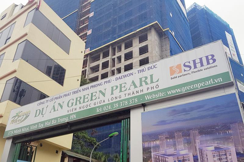 Chung cư Green Pearl chưa đủ điều kiện bàn giao nhà đã cho cư dân vào ở - Ảnh 1. Chung cư Green Pearl chưa đủ điều kiện bàn giao nhà đã cho cư dân vào ở - Ảnh 1.