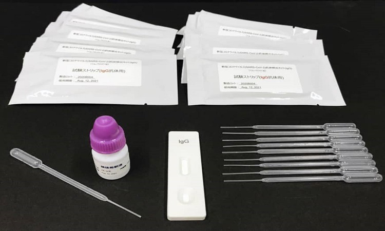 Nhật sắp bán kit xét nghiệm nCoV trong 15 phút - Ảnh 1. Nhật sắp bán kit xét nghiệm nCoV trong 15 phút - Ảnh 1.