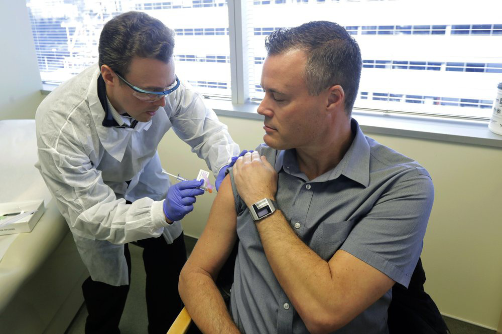 Những người đầu tiên thử nghiệm vaccine ngừa virus corona mới ở Mỹ - Ảnh 2. Những người đầu tiên thử nghiệm vaccine ngừa virus corona mới ở Mỹ - Ảnh 2.