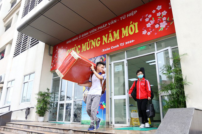 Cận cảnh khu nhà sinh viên 19 tầng thành khu cách li tập trung - Ảnh 9.