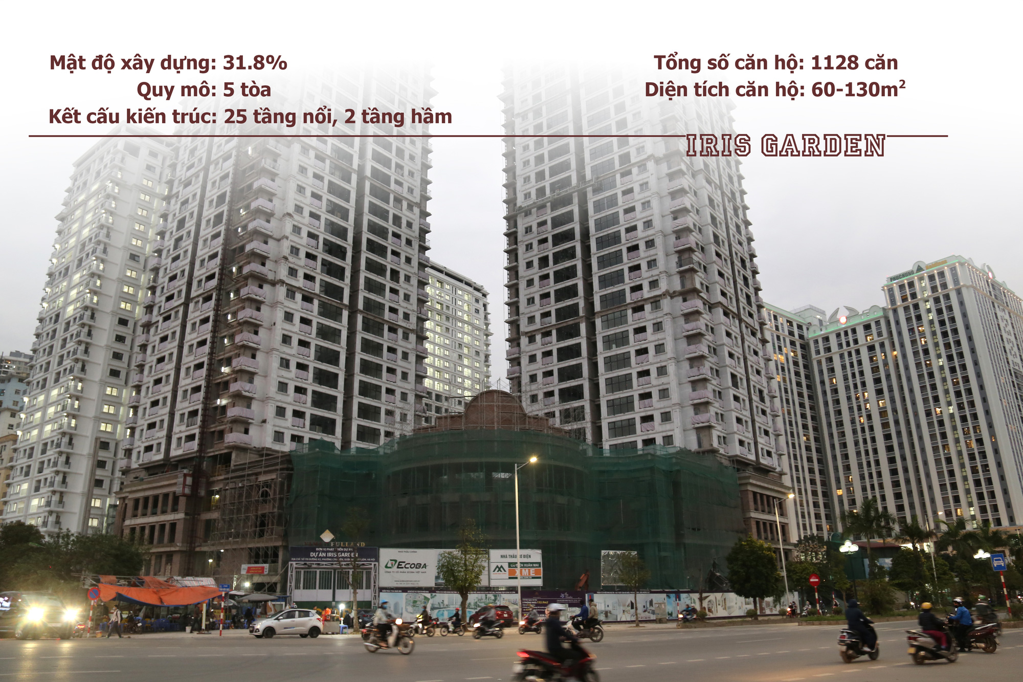 Dự án Iris Garden đang mở bán: 'Lùm xùm' từ lúc khởi công, giờ lại lọt danh sách các dự án chậm bàn giao năm 2019 - Ảnh 1. Dự án Iris Garden đang mở bán: 'Lùm xùm' từ lúc khởi công, giờ lại lọt danh sách các dự án chậm bàn giao năm 2019 - Ảnh 1.