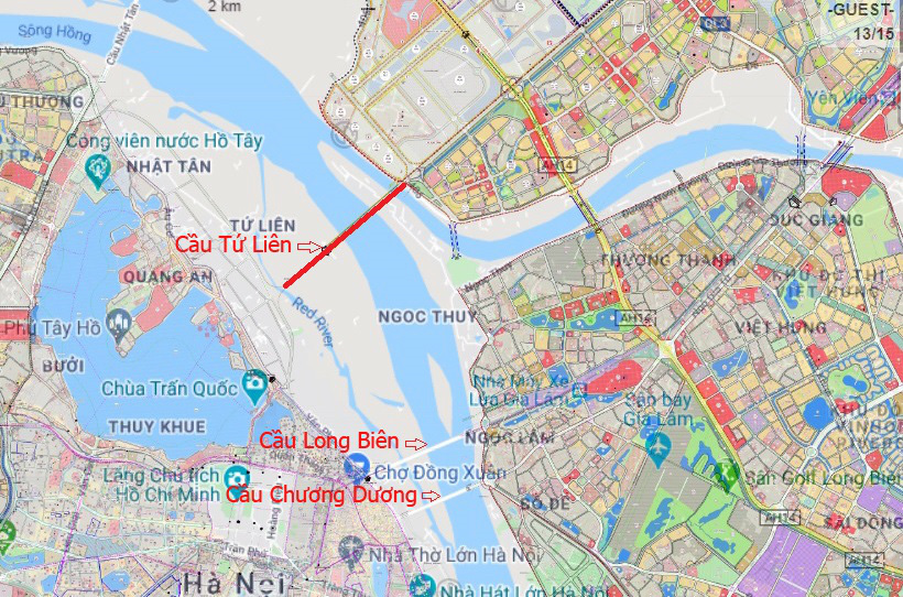 Hướng hóa giải ùn tắc cầu Chương Dương - Ảnh 13. Hướng hóa giải ùn tắc cầu Chương Dương - Ảnh 13.