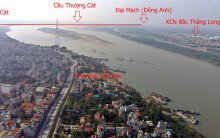 Cầu sẽ mở theo qui hoạch ở Hà Nội: Toàn cảnh cầu Thượng Cát nối Bắc Từ Liêm với Đông Anh