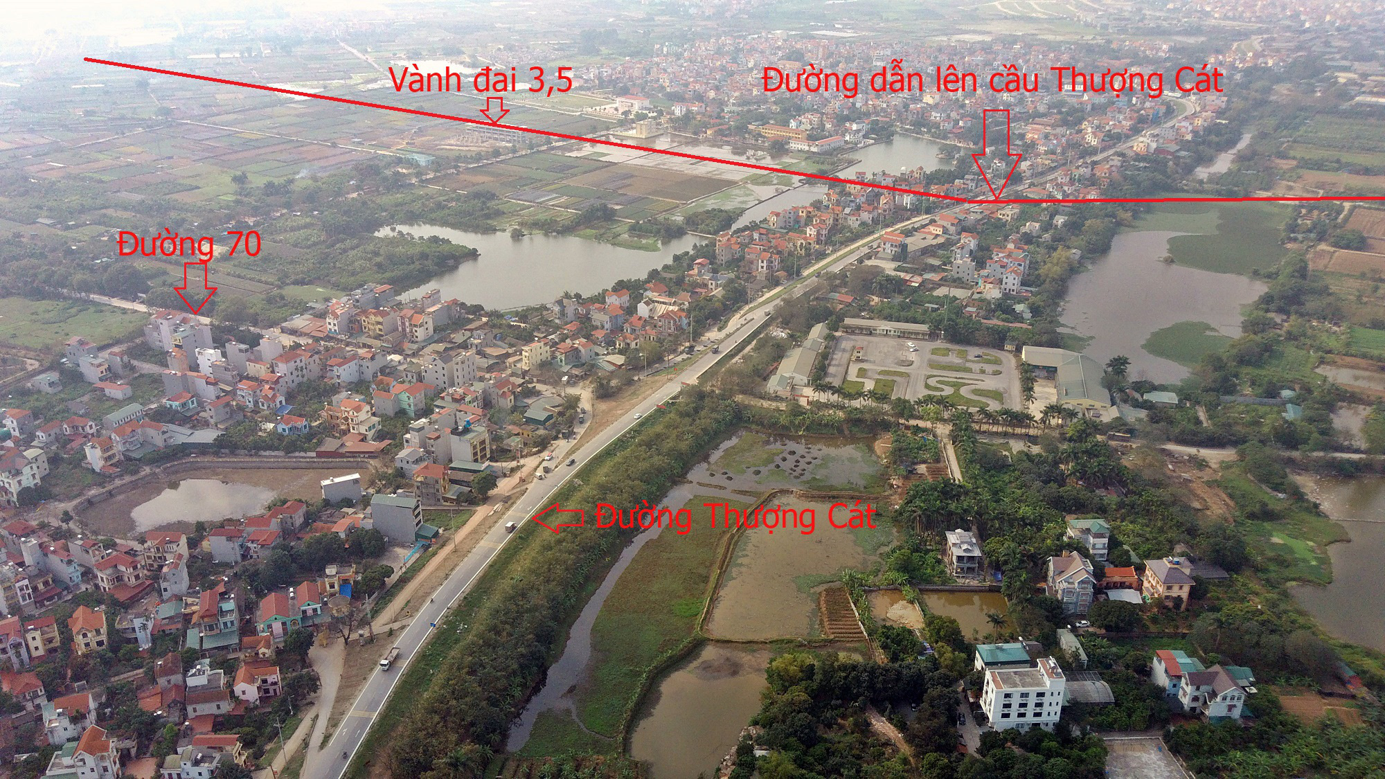 Cầu sẽ mở theo qui hoạch ở Hà Nội: Toàn cảnh cầu Thượng Cát nối Bắc Từ Liêm với Đông Anh - Ảnh 6. Cầu sẽ mở theo qui hoạch ở Hà Nội: Toàn cảnh cầu Thượng Cát nối Bắc Từ Liêm với Đông Anh - Ảnh 6.