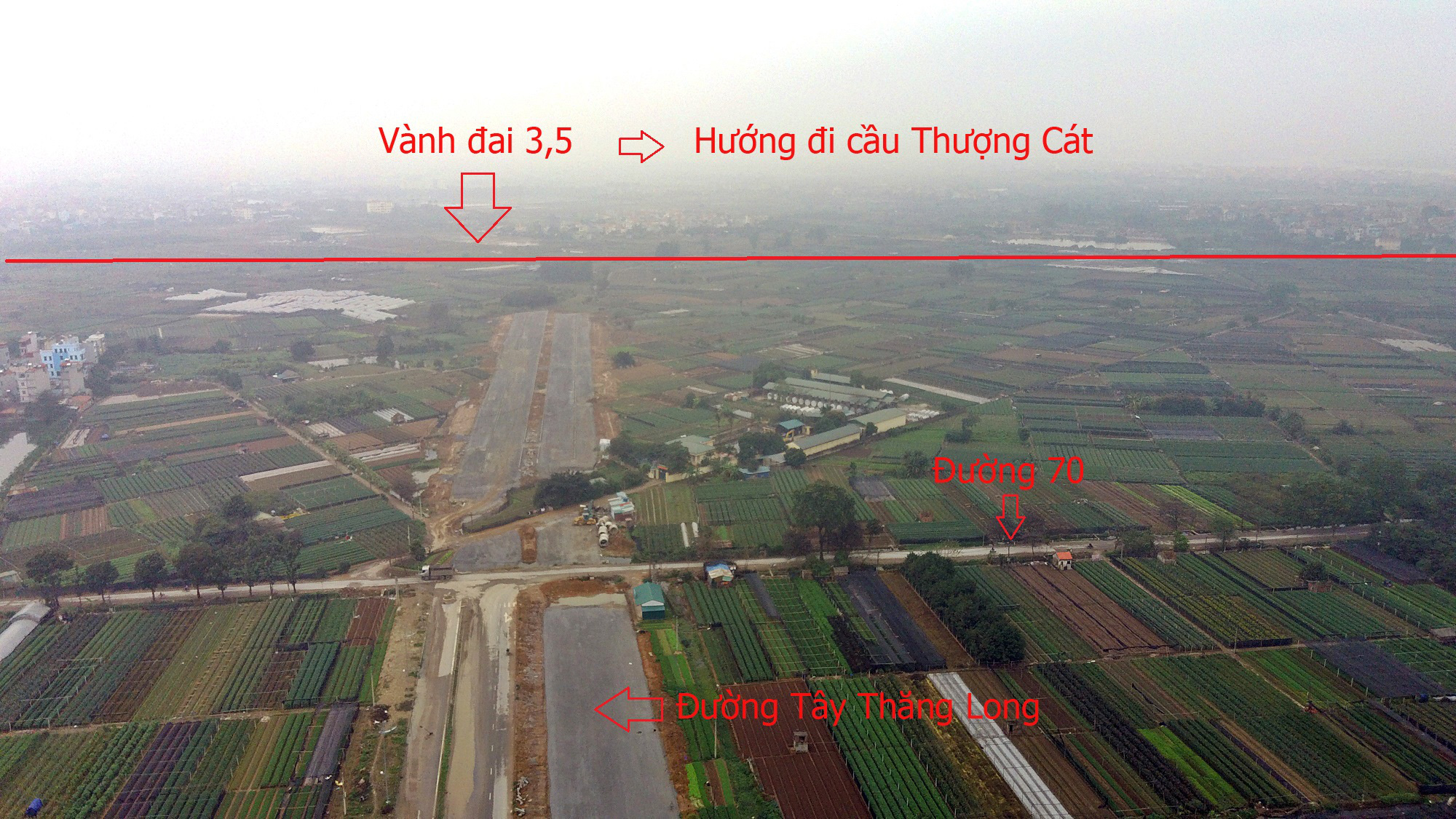 Cầu sẽ mở theo qui hoạch ở Hà Nội: Toàn cảnh cầu Thượng Cát nối Bắc Từ Liêm với Đông Anh - Ảnh 8. Cầu sẽ mở theo qui hoạch ở Hà Nội: Toàn cảnh cầu Thượng Cát nối Bắc Từ Liêm với Đông Anh - Ảnh 8.