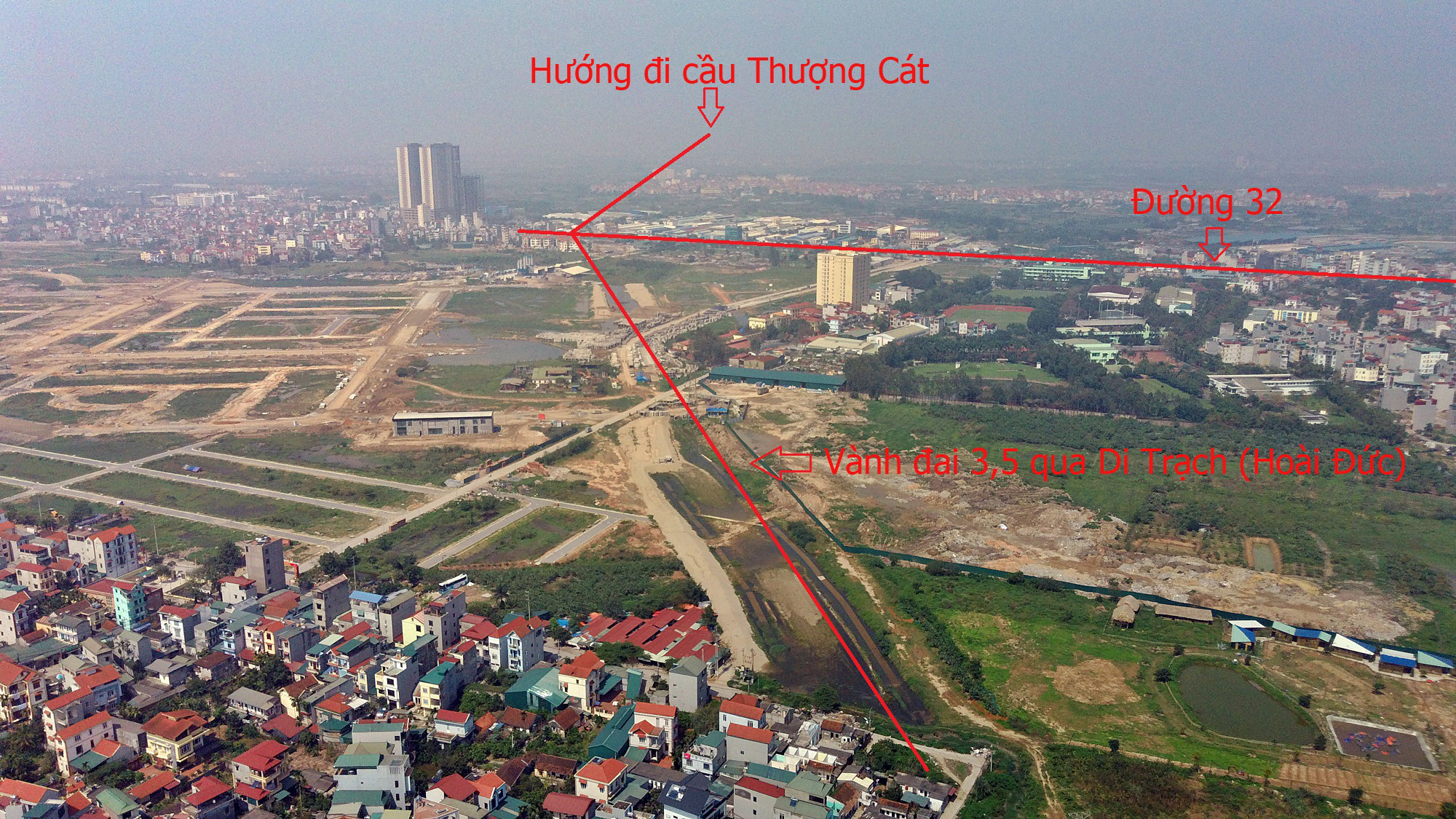 Cầu sẽ mở theo qui hoạch ở Hà Nội: Toàn cảnh cầu Thượng Cát nối Bắc Từ Liêm với Đông Anh - Ảnh 9. Cầu sẽ mở theo qui hoạch ở Hà Nội: Toàn cảnh cầu Thượng Cát nối Bắc Từ Liêm với Đông Anh - Ảnh 9.