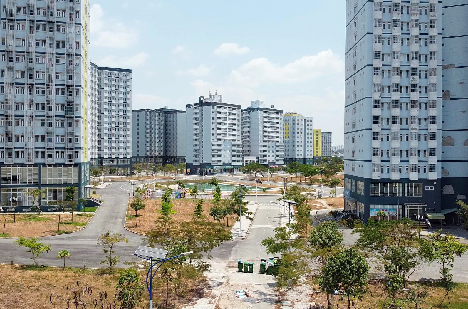 Toàn cảnh khu kí túc xá hiện đại nhất Việt Nam, được TP HCM trưng dụng làm nơi cách li tập trung phòng chống Covid-19 - Ảnh 7. Toàn cảnh khu kí túc xá hiện đại nhất Việt Nam, được TP HCM trưng dụng làm nơi cách li tập trung phòng chống Covid-19 - Ảnh 7.