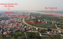 Những dự án sẽ hưởng lợi từ qui hoạch cầu Thượng Cát, Hà Nội