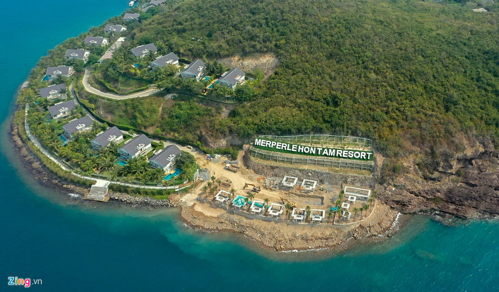 Xây công trình không phép ở đảo Hòn Tằm, lấn danh thắng vịnh Nha Trang - Ảnh 5. Xây công trình không phép ở đảo Hòn Tằm, lấn danh thắng vịnh Nha Trang - Ảnh 5.