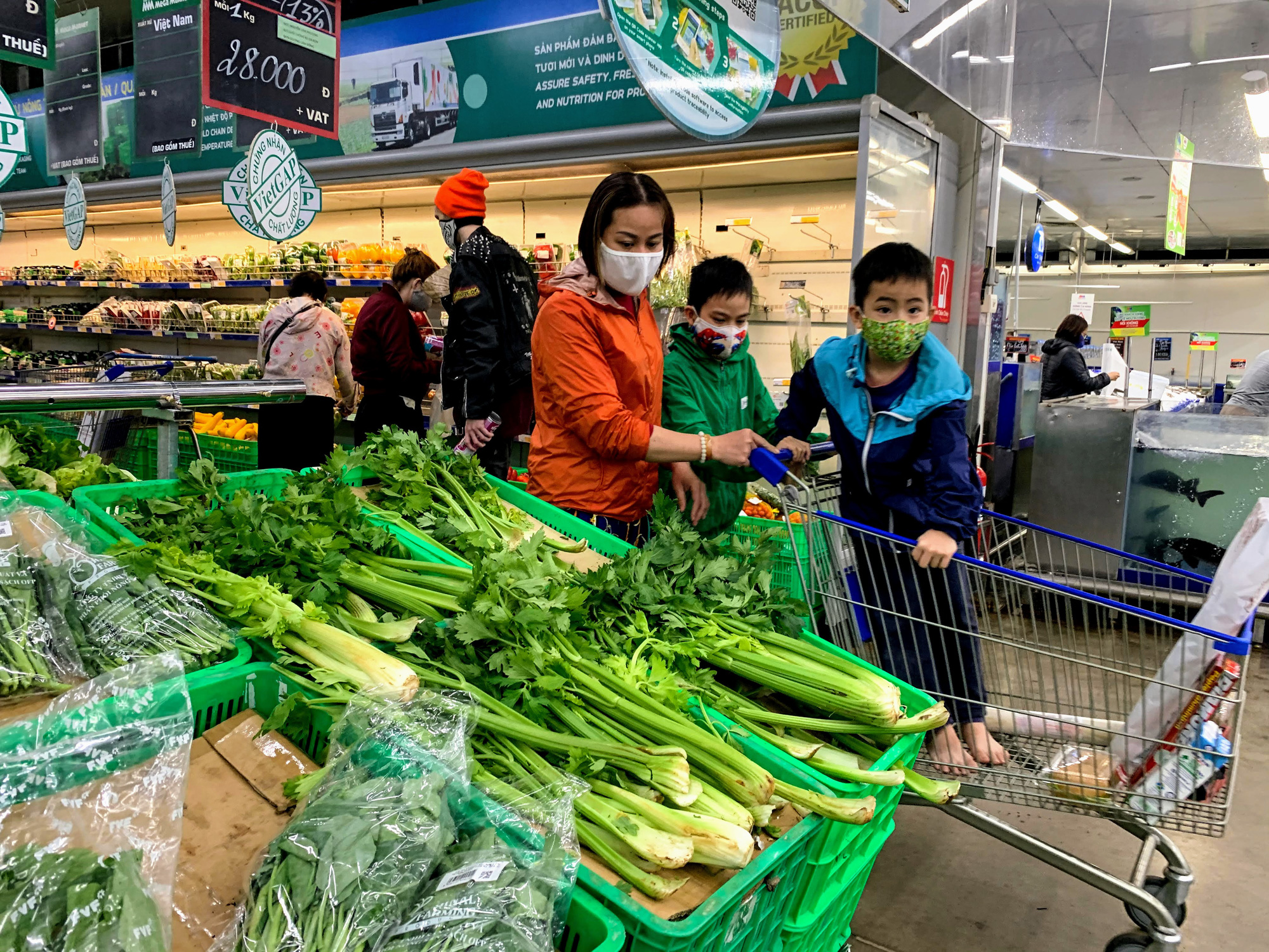 17 người nhiễm Covid - 19 được chữa khỏi, người dân lạc quan quay trở lại mua sắm trong siêu thị, trung tâm thương mại - Ảnh 5. 17 người nhiễm Covid - 19 được chữa khỏi, người dân lạc quan quay trở lại mua sắm trong siêu thị, trung tâm thương mại - Ảnh 5.