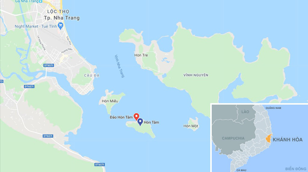 Xây công trình không phép ở đảo Hòn Tằm, lấn danh thắng vịnh Nha Trang - Ảnh 11. Xây công trình không phép ở đảo Hòn Tằm, lấn danh thắng vịnh Nha Trang - Ảnh 11.