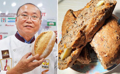 Vua bánh mì Kao Siêu Lực làm bánh siêu dinh dưỡng từ  quả óc chó, nho Mỹ tặng y bác sĩ chống dịch Covid-19