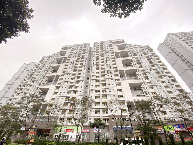 Toàn cảnh khu cao ốc 21 tầng dành cách li người về từ vùng dịch - Ảnh 4. Toàn cảnh khu cao ốc 21 tầng dành cách li người về từ vùng dịch - Ảnh 4.