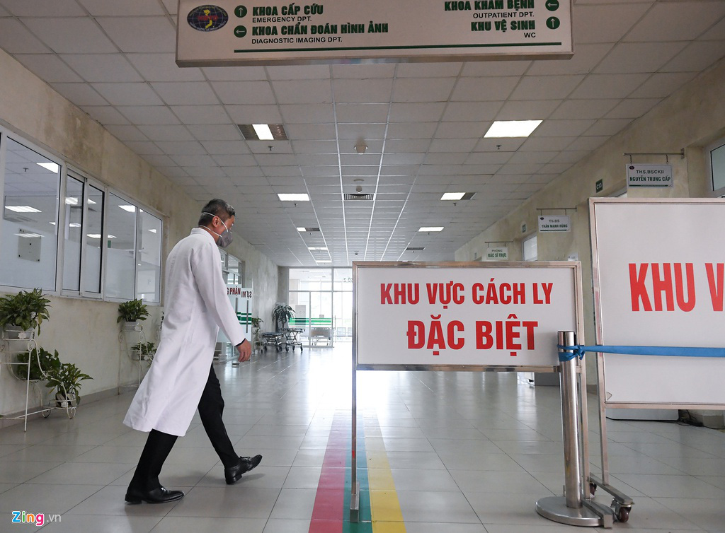 Bên trong khu điều trị 46 bệnh nhân mắc Covid-19 ở Việt Nam - Ảnh 1. Bên trong khu điều trị 46 bệnh nhân mắc Covid-19 ở Việt Nam - Ảnh 1.