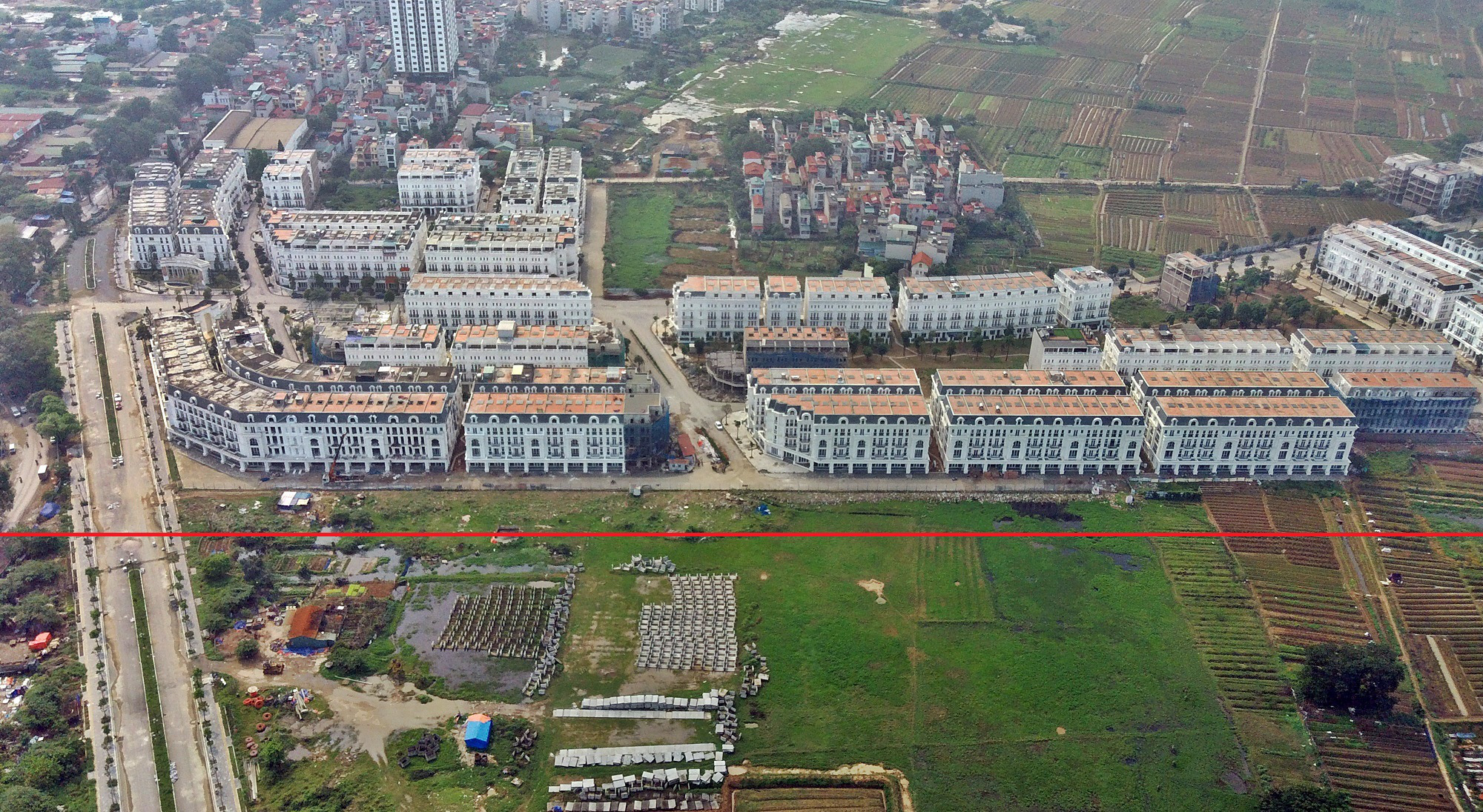 Đường sẽ mở theo qui hoạch ở Hà Nội: Toàn cảnh đường Lê Quang Đạo kéo dài qua KĐT Dương Nội - Ảnh 9. Đường sẽ mở theo qui hoạch ở Hà Nội: Toàn cảnh đường Lê Quang Đạo kéo dài qua KĐT Dương Nội - Ảnh 9.