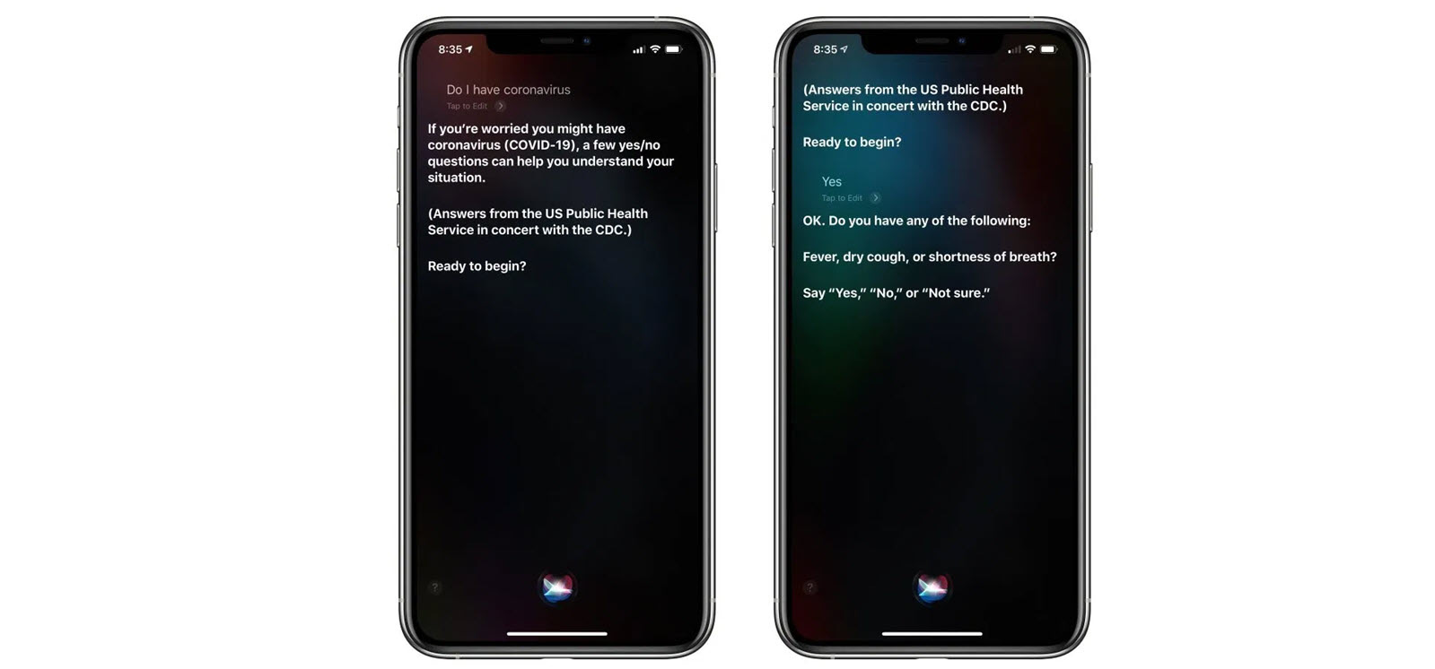 Apple cập nhật Siri cho phép người dùng truy vấn về virus corona - Ảnh 1. Apple cập nhật Siri cho phép người dùng truy vấn về virus corona - Ảnh 1.