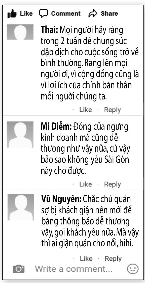 Quán xá Sài Gòn dễ thương đóng cửa hàng loạt chống Covid-19 và 'Hẹn gặp lại khách yêu'! - Ảnh 11. Quán xá Sài Gòn dễ thương đóng cửa hàng loạt chống Covid-19 và 'Hẹn gặp lại khách yêu'! - Ảnh 11.