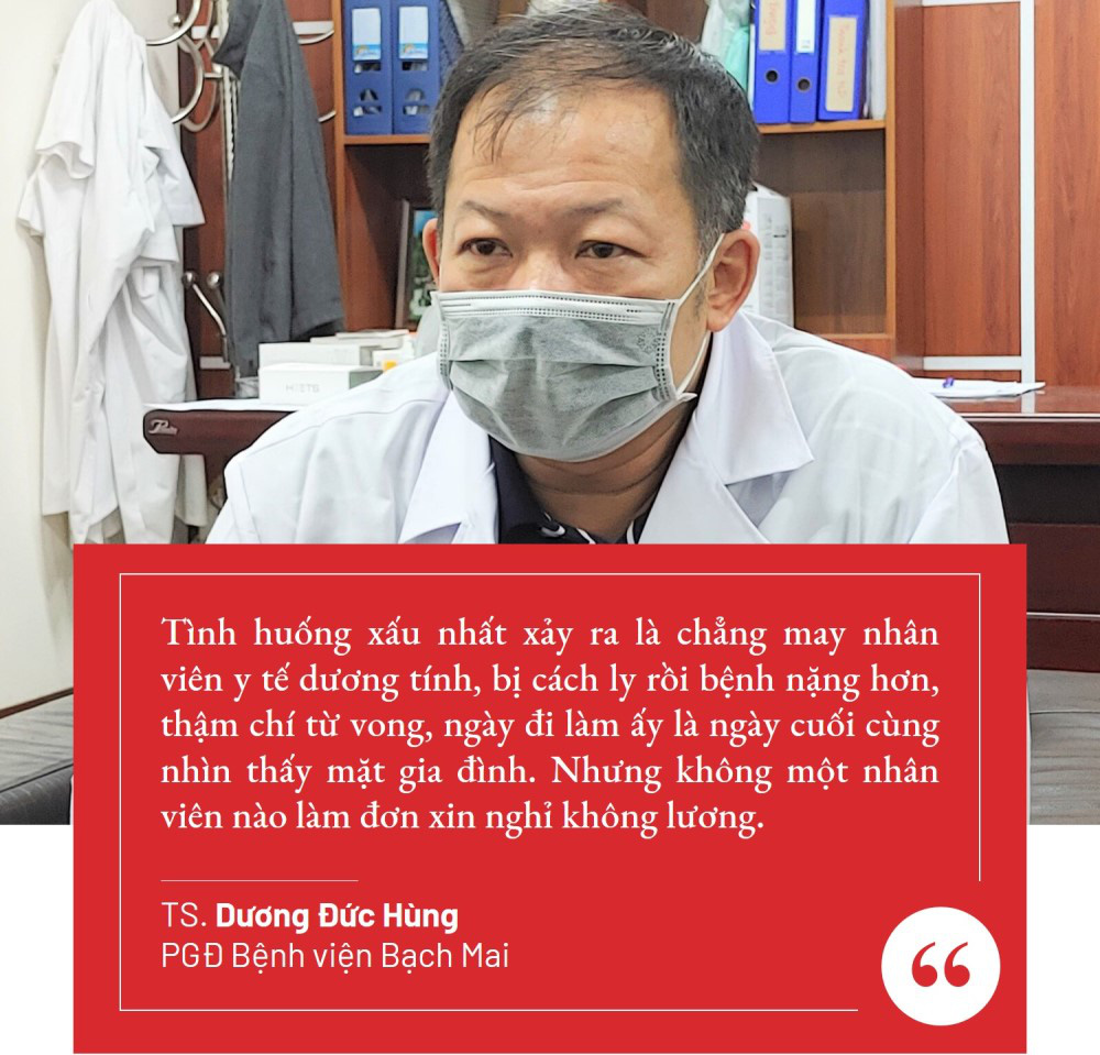 Lãnh đạo Bệnh viện Bạch Mai: 'Chúng tôi cần nhất là sự ủng hộ về tinh thần' - Ảnh 8. Lãnh đạo Bệnh viện Bạch Mai: 'Chúng tôi cần nhất là sự ủng hộ về tinh thần' - Ảnh 8.