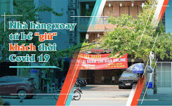 Nhà hàng xoay tứ bề 'giữ' khách thời Covid-19