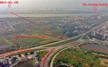 Cầu sẽ mở theo qui hoạch ở Hà Nội: Toàn cảnh cầu/hầm Trần Hưng Đạo nối quận Hoàn Kiếm - Long Biên