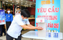 Các chợ lớn ở Đà Nẵng được đặt máy rửa tay sát khuẩn tự động phòng dịch Covid-19