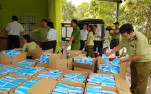 Chưa được cấp phép, một cơ sở sản xuất khẩu trang y tế  đã bán hàng nghìn chiếc cho người dân