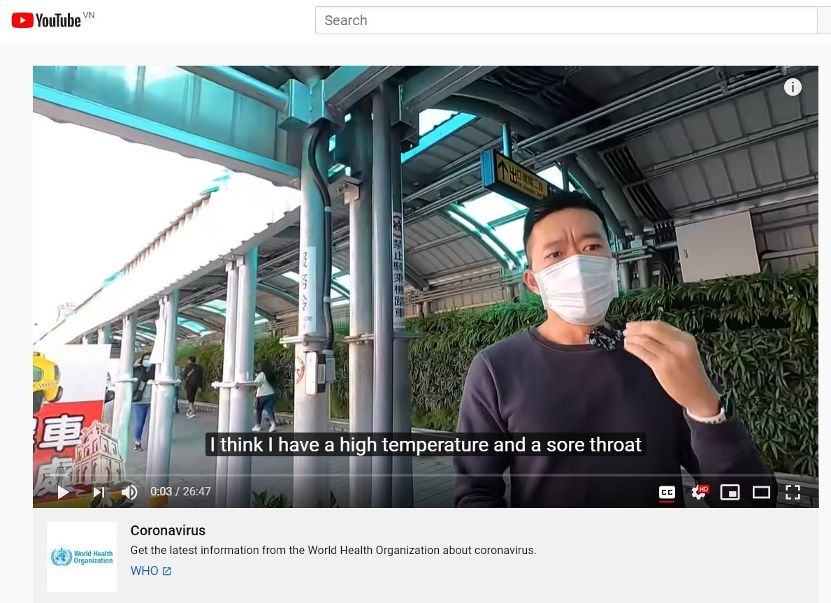 Video vào cuộc đua phòng chống virus corona - Ảnh 3. Video vào cuộc đua phòng chống virus corona - Ảnh 3.