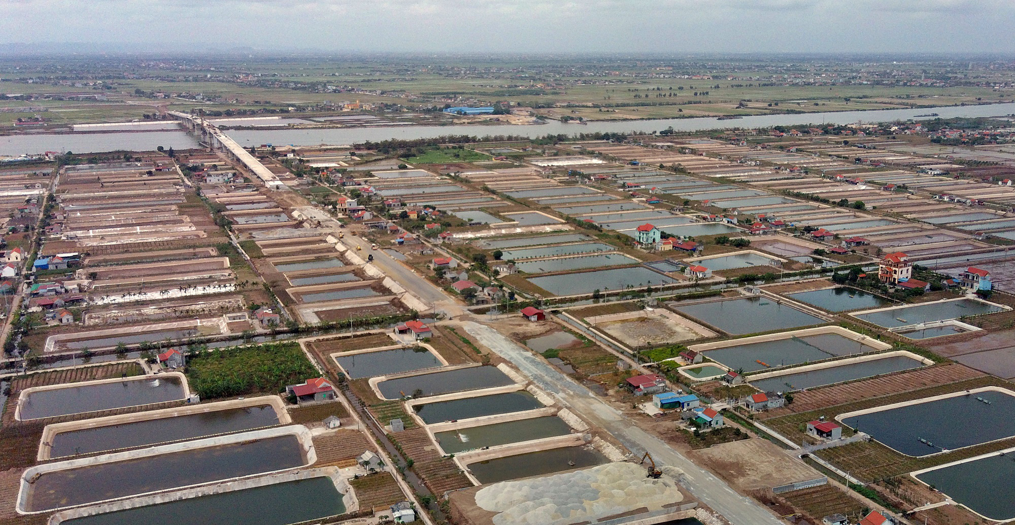 Toàn cảnh cầu Thịnh Long vượt sông Ninh Cơ trị giá hơn nghìn tỉ đồng sắp thông xe - Ảnh 16. Toàn cảnh cầu Thịnh Long vượt sông Ninh Cơ trị giá hơn nghìn tỉ đồng sắp thông xe - Ảnh 16.