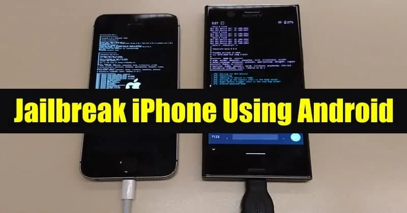 Đã có thể jailbreak iPhone bằng điện thoại Android đã được root - Ảnh 1.