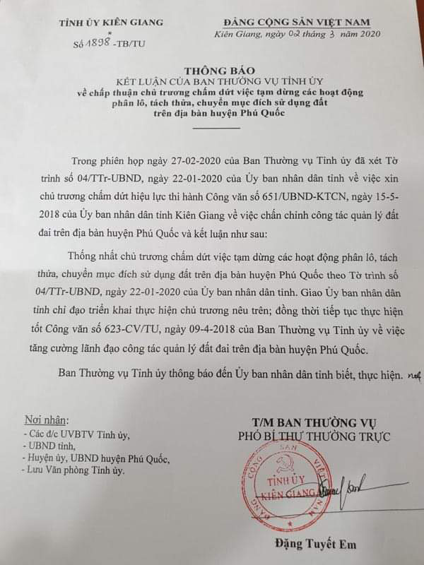 Phú Quốc được phân lô, tách thửa... sau 19 tháng tạm dừng - Ảnh 2. Phú Quốc được phân lô, tách thửa... sau 19 tháng tạm dừng - Ảnh 2.