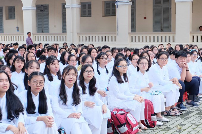 Sở GD-ĐT TP HCM yêu cầu không không tổ chức dạy trong ngày đầu đi học trở lại - Ảnh 1. Sở GD-ĐT TP HCM yêu cầu không không tổ chức dạy trong ngày đầu đi học trở lại - Ảnh 1.