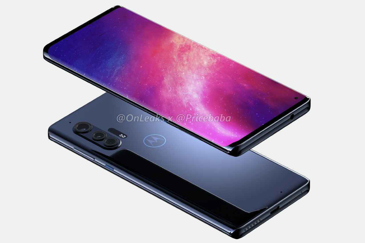 Lộ diện thiết kế điện thoại 5G Motorola Edge + với màn hình tràn viền tuyệt đẹp - Ảnh 3.