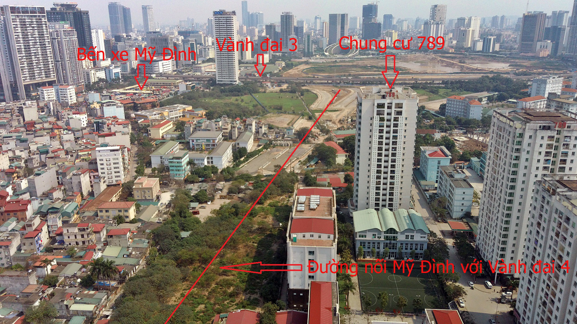Những dự án 'đón' qui hoạch đường nối Mỹ Đình với Vành đai 4 - Ảnh 3. Những dự án 'đón' qui hoạch đường nối Mỹ Đình với Vành đai 4 - Ảnh 3.