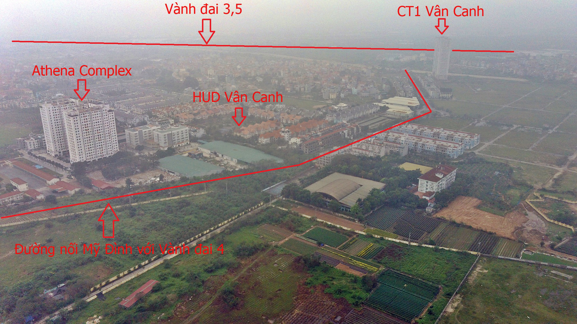Những dự án 'đón' qui hoạch đường nối Mỹ Đình với Vành đai 4 - Ảnh 17. Những dự án 'đón' qui hoạch đường nối Mỹ Đình với Vành đai 4 - Ảnh 17.