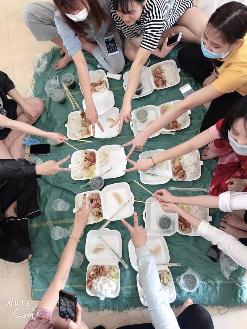 Cuộc sống yên bình tại khu cách li ở Sơn Tây - Ảnh 6. Cuộc sống yên bình tại khu cách li ở Sơn Tây - Ảnh 6.
