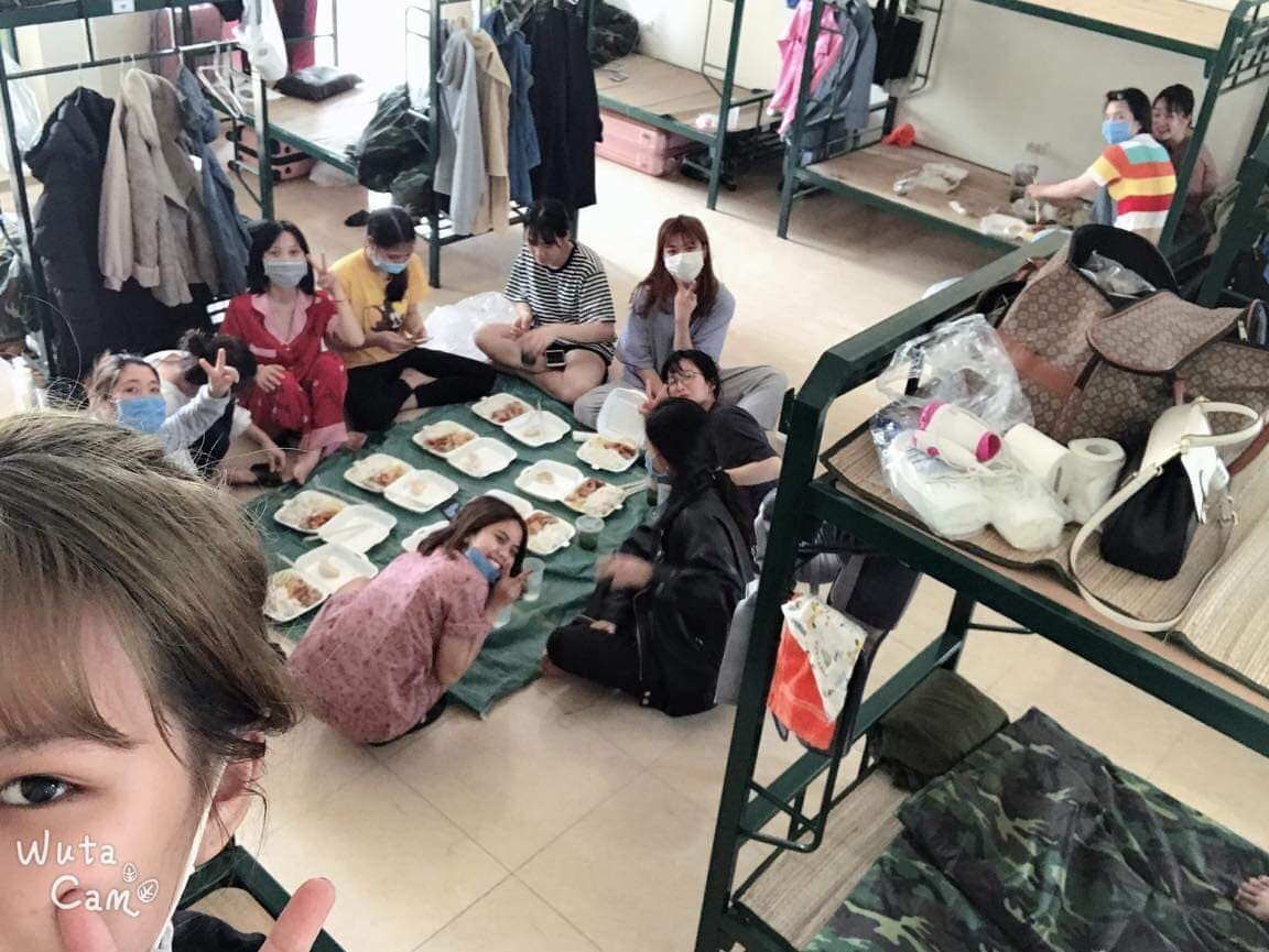 Cuộc sống yên bình tại khu cách li ở Sơn Tây - Ảnh 7. Cuộc sống yên bình tại khu cách li ở Sơn Tây - Ảnh 7.