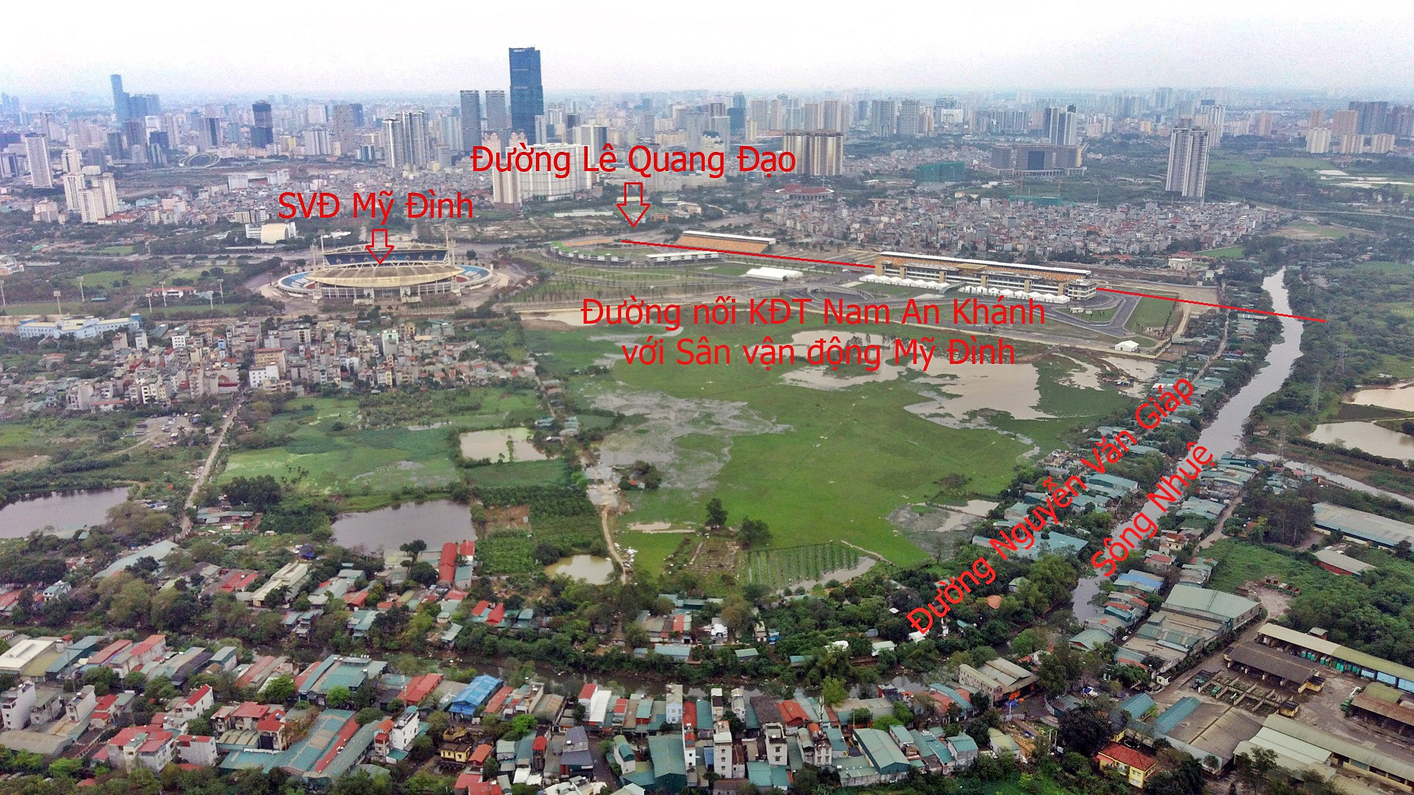 Đường sẽ mở theo qui hoạch ở Hà Nội: Toàn cảnh đường nối KĐT Nam An Khánh đến Sân vận động Mỹ Đình - Ảnh 7. Đường sẽ mở theo qui hoạch ở Hà Nội: Toàn cảnh đường nối KĐT Nam An Khánh đến Sân vận động Mỹ Đình - Ảnh 7.